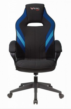 Кресло игровое Бюрократ VIKING 3 AERO BLUE черный/синий в Тарко-Сале - tarko-sale.ok-mebel.com | фото 2