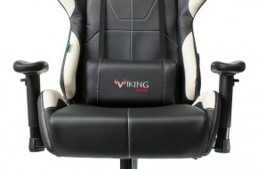 Кресло игровое Бюрократ VIKING 5 AERO WHITE черный/белый в Тарко-Сале - tarko-sale.ok-mebel.com | фото 7