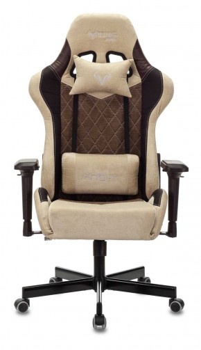 Кресло игровое Бюрократ VIKING 7 KNIGHT BR FABRIC коричневый/бежевый в Тарко-Сале - tarko-sale.ok-mebel.com | фото 3