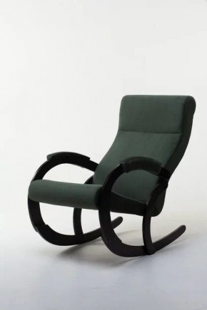 Кресло-качалка КОРСИКА 34-Т-AG (зеленый) в Тарко-Сале - tarko-sale.ok-mebel.com | фото