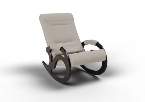 Кресло-качалка Вилла 11-Т-Ш (ткань/венге) ШОКОЛАД в Тарко-Сале - tarko-sale.ok-mebel.com | фото