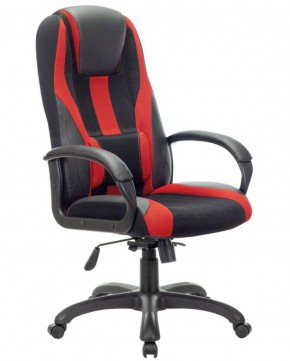 Кресло компьютерное BRABIX PREMIUM "Rapid GM-102" (экокожа/ткань, черное/красное) 532107 в Тарко-Сале - tarko-sale.ok-mebel.com | фото 1