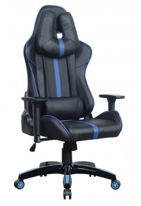 Кресло компьютерное BRABIX "GT Carbon GM-120" (черное/синее) 531930 в Тарко-Сале - tarko-sale.ok-mebel.com | фото