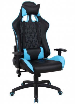 Кресло компьютерное BRABIX "GT Master GM-110" (черное/голубое) 531928 в Тарко-Сале - tarko-sale.ok-mebel.com | фото