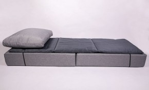 Кресло-кровать-пуф бескаркасное Прайм (Серый) в Тарко-Сале - tarko-sale.ok-mebel.com | фото 5