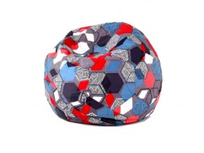 Кресло-мешок Мяч M (Geometry Slate) в Тарко-Сале - tarko-sale.ok-mebel.com | фото