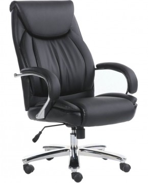 Кресло офисное BRABIX PREMIUM "Advance EX-575" (хром, экокожа, черное) 531825 в Тарко-Сале - tarko-sale.ok-mebel.com | фото