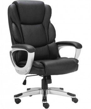 Кресло офисное BRABIX PREMIUM "Rest EX-555" (пружинный блок, экокожа, черное) 531938 в Тарко-Сале - tarko-sale.ok-mebel.com | фото