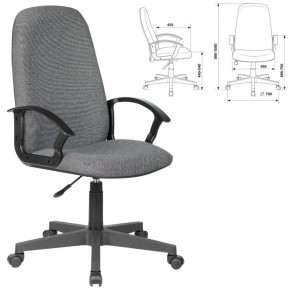 Кресло офисное BRABIX "Element EX-289", ткань, серое, 532093 в Тарко-Сале - tarko-sale.ok-mebel.com | фото 2