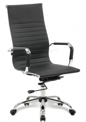 Кресло офисное BRABIX "Energy EX-509" (экокожа, хром, черное) 530862 в Тарко-Сале - tarko-sale.ok-mebel.com | фото
