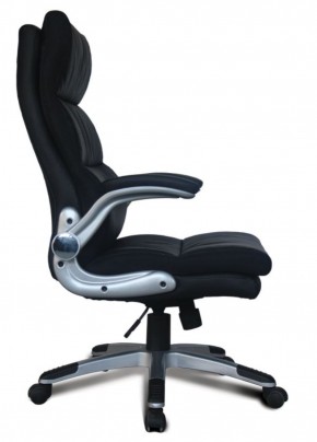 Кресло офисное BRABIX "Fregat EX-510" (рециклированная кожа, черное) 530863 в Тарко-Сале - tarko-sale.ok-mebel.com | фото 3