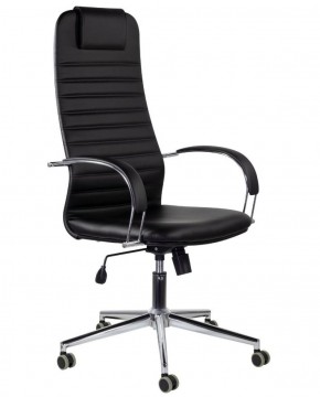 Кресло офисное BRABIX "Pilot EX-610 CH" premium (черное/кожзам) 532418 в Тарко-Сале - tarko-sale.ok-mebel.com | фото
