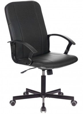 Кресло офисное BRABIX "Simple EX-521" (экокожа, черное) 532103 в Тарко-Сале - tarko-sale.ok-mebel.com | фото