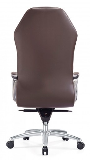 Кресло руководителя Бюрократ _AURA/BROWN коричневый в Тарко-Сале - tarko-sale.ok-mebel.com | фото 5