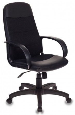 Кресло руководителя Бюрократ CH-808AXSN/LBL+TW-11 черный в Тарко-Сале - tarko-sale.ok-mebel.com | фото
