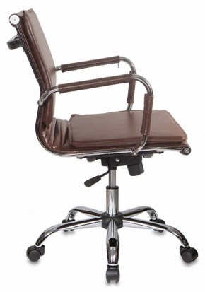Кресло руководителя Бюрократ CH-993-LOW/BROWN коричневый в Тарко-Сале - tarko-sale.ok-mebel.com | фото 2