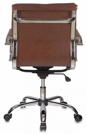 Кресло руководителя Бюрократ CH-993-LOW/BROWN коричневый в Тарко-Сале - tarko-sale.ok-mebel.com | фото 4