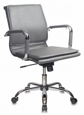 Кресло руководителя Бюрократ CH-993-LOW/GREY серый в Тарко-Сале - tarko-sale.ok-mebel.com | фото