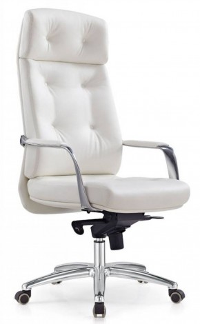 Кресло руководителя Бюрократ _DAO/WHITE белый в Тарко-Сале - tarko-sale.ok-mebel.com | фото