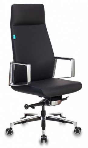Кресло руководителя Бюрократ _JONS/BLACK черный в Тарко-Сале - tarko-sale.ok-mebel.com | фото