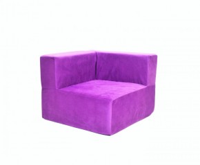 Кресло-угловое-модуль бескаркасное Тетрис 30 (Фиолетовый) в Тарко-Сале - tarko-sale.ok-mebel.com | фото