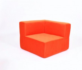 Кресло-угловое-модуль бескаркасное Тетрис 30 (Оранжевый) в Тарко-Сале - tarko-sale.ok-mebel.com | фото
