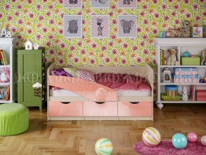 Кровать Бабочки (Розовый металлик) 1600 в Тарко-Сале - tarko-sale.ok-mebel.com | фото