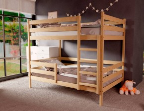 Кровать двухъярусная без крыши 80*160 без покраски в Тарко-Сале - tarko-sale.ok-mebel.com | фото 2