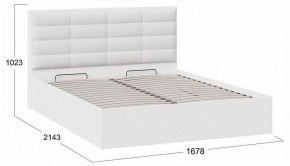 Кровать двуспальная Агата с ПМ Тип 1 в Тарко-Сале - tarko-sale.ok-mebel.com | фото 4