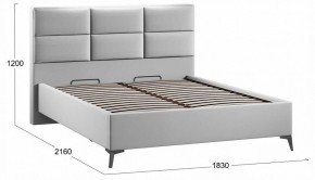 Кровать двуспальная Делана с ПМ Тип 1 в Тарко-Сале - tarko-sale.ok-mebel.com | фото 4