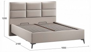 Кровать двуспальная Делана с ПМ Тип 1 в Тарко-Сале - tarko-sale.ok-mebel.com | фото 4