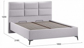 Кровать двуспальная Делана с ПМ Тип 1 в Тарко-Сале - tarko-sale.ok-mebel.com | фото 4
