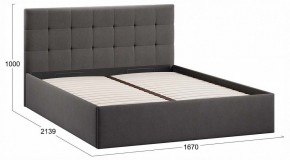 Кровать двуспальная Джоли с ПМ Тип 1 в Тарко-Сале - tarko-sale.ok-mebel.com | фото 4