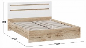 Кровать двуспальная Фьюжн ТД-260.01.03 в Тарко-Сале - tarko-sale.ok-mebel.com | фото 3