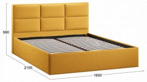 Кровать двуспальная Стелла с ПМ Тип 1 в Тарко-Сале - tarko-sale.ok-mebel.com | фото 4