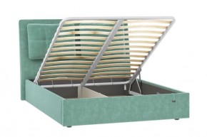Кровать Ester 1600 с основанием и ПМ (Ультра Минт) Модель 311 в Тарко-Сале - tarko-sale.ok-mebel.com | фото 2