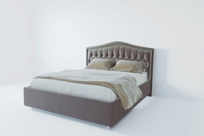 Кровать Калининград с ПМ 1400 (велюр темно-серый) в Тарко-Сале - tarko-sale.ok-mebel.com | фото 2