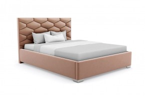 Кровать Коралл интерьерная +основание (120х200) в Тарко-Сале - tarko-sale.ok-mebel.com | фото