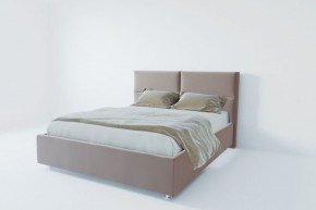 Кровать Корсика с ПМ 1600 (велюр серый) в Тарко-Сале - tarko-sale.ok-mebel.com | фото 2