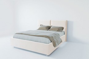 Кровать Корсика с ПМ 800 (экокожа белая) в Тарко-Сале - tarko-sale.ok-mebel.com | фото 2