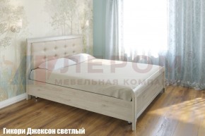 Кровать КР-2033 с мягким изголовьем в Тарко-Сале - tarko-sale.ok-mebel.com | фото 1