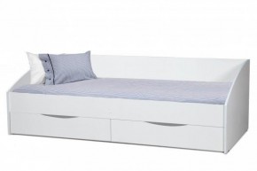 Кровать одинарная "Фея - 3" симметричная New (2000Х900) белая в Тарко-Сале - tarko-sale.ok-mebel.com | фото