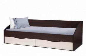 Кровать одинарная "Фея - 3" симметричная New (2000Х900) венге/вудлайн кремовый в Тарко-Сале - tarko-sale.ok-mebel.com | фото 1