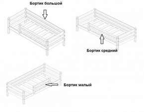 Кровать одноярусная Сонечка (800*1900) модульная в Тарко-Сале - tarko-sale.ok-mebel.com | фото 3