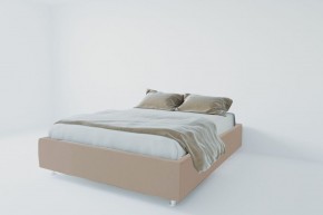 Кровать Подиум с ПМ 1200 (велюр серый) в Тарко-Сале - tarko-sale.ok-mebel.com | фото 1