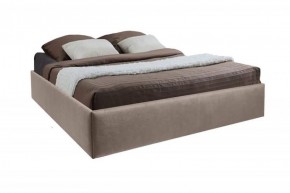 Кровать Подиум с ПМ 1400 (велюр серый) в Тарко-Сале - tarko-sale.ok-mebel.com | фото