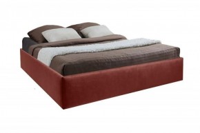 Кровать Подиум с ПМ 1600 (велюр бордо) в Тарко-Сале - tarko-sale.ok-mebel.com | фото 1