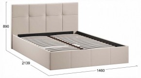 Кровать полутораспальная Лора с ПМ в Тарко-Сале - tarko-sale.ok-mebel.com | фото 4