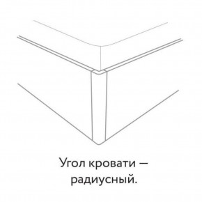 Кровать "Милана" БЕЗ основания 1600х2000 в Тарко-Сале - tarko-sale.ok-mebel.com | фото 3