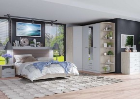 Кровать "Милана" с мягкой спинкой БЕЗ основания 1600х2000 в Тарко-Сале - tarko-sale.ok-mebel.com | фото 2